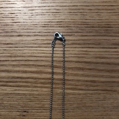 未使用　ネックレス　ハート　イニシャル　Aの画像
