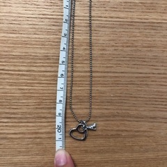 未使用　ネックレス　ハート　イニシャル　Aの画像