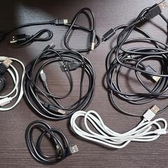【3/28最終値下げ】LANケーブル【11本】microUSB【12本】TYPE-C【5本】の画像