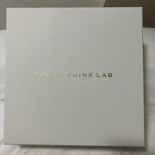 【未使用】TOWEL THINK LAB フェイスタオル