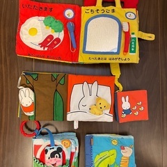 【値下げ】布絵本セット　ミキハウス  ミッフィー　フィッシャープ...