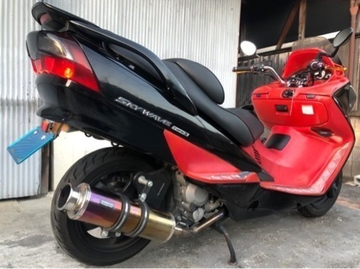 売れました！ 動画有り SUZUKI スカイウェイブ250 S ビッグスクーター FI インジェクション