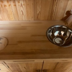 木製ままごとキッチンの画像