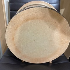 お値下げしました！　黒釉丸　信楽焼　金魚鉢の画像