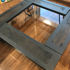 取引中★中古品★テントファクトリー　焚き火　テーブルの画像