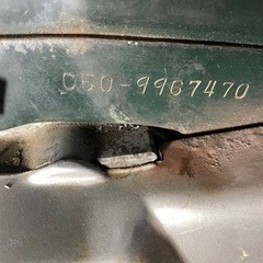 ホンダカブ　エンジンの画像