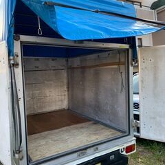 【支払や受け渡し相談可能】サンバー　荷台屋根付きの画像