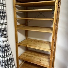 IKEA IVAR(イーヴァル) 木製シェルフの画像