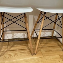 カウンターチェア2脚セット、バラ不可(バーチェア.ハイスツール)の画像