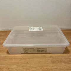 IKEA プラスチック製収納ボックス