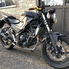 ホンダ　CBR250R  カスタムマフラー　実動