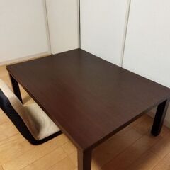 ニトリ こたつ フラットヒーター ブラウン(動作確認済み)