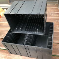 ★ 無料 ★ 大岡山 ★ CDラック 4個 ★ 15枚収納×4 ...