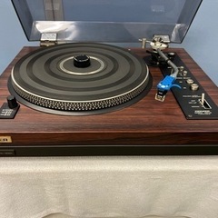 ■パイオニア PIONEER ターンテーブル PL-1200A レコードプレーヤー■SHURE シュアー M44G カートリッジ付■レコー  ドで音出し確認済み ジャンク品 取説付の画像