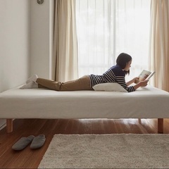 無印良品　脚付マットレスの画像