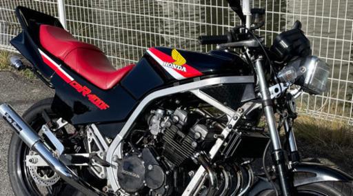 CBR400F外装一式、純正シート付き！