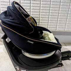 Combi チャイルドシート ISOFIX クルムーヴスマート JG600 新生児 回転 1秒タオル の画像
