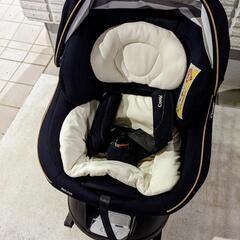 Combi チャイルドシート ISOFIX クルムーヴスマート JG600 新生児 回転 1秒タオル の画像