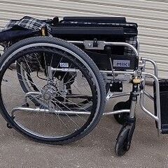 MIKI アルミ車椅子 自走式 手折れ式 中古