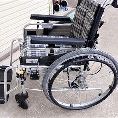MIKI アルミ車椅子 自走式 手折れ式 中古