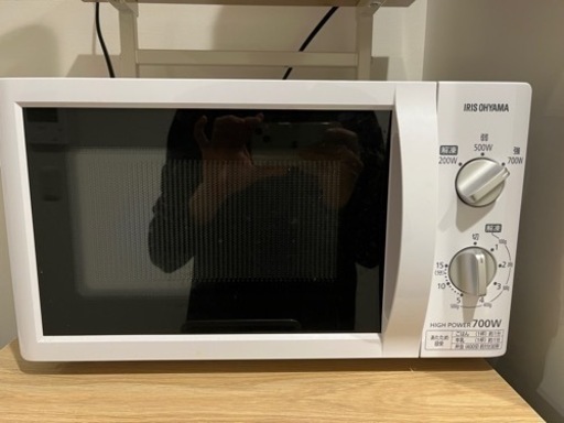 アイリスオーヤマ 電子レンジ 17L ホワイト 西日本専用