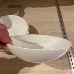 未使用　ヤマザキの白いお皿　5枚セットの画像