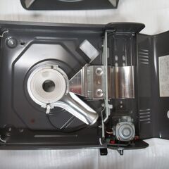 象印 ポータブルコンロ 家庭用　カセットこんろ　 GL-DA35-TB　ダークブラウン　ハイパワー3.5kW(3,000kcal/h)「ポータブルコンロ べんりさん」の画像