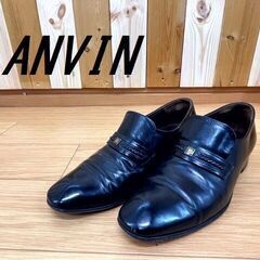 【 LANVIN-ランバン 】紳士靴　SIZE-25.0　ブラッ...