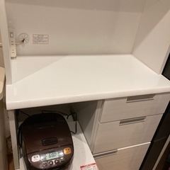 ニトリ　食器棚　0円　4／15まで取りに来てくれる方の画像