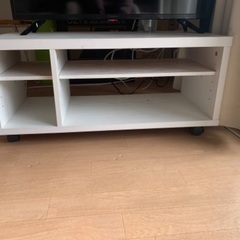 ニトリテレビ台　白