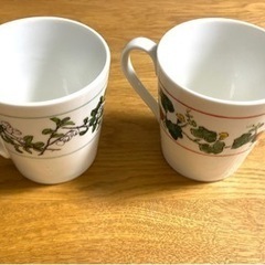 ペアマグカップ　六花亭