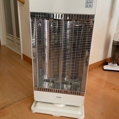 【3ヶ月のみ使用】テクノス カーボンヒーター2灯 CHM4531W