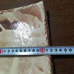 萩焼きのお皿　22㎝の画像