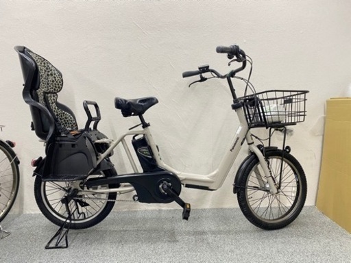 人気なモデル　パナソニックギュットアニーズ20インチ　子供乗せ電動自転車　シート付き　状態が良い