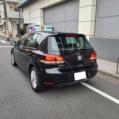 ゴルフコンフォート　プレミアムエディション　H23（24年モデル）　車検5/2　走行70000ｋ　純正ナビ＆フルセグＴＶ＆カラーバックカメラ　ＥＴＣ　アルカンターラスポーツシート　16ＡＷ　バイキセノン　禁煙車の画像