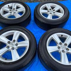 トヨタ　純正ホイール・タイヤ　215/60R16 4本セット　5...