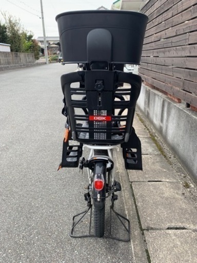 お子様の送り迎えに YAMAHA電動アシスト自転車 パスキス 3人乗り