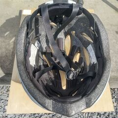 サギサカ大人スポーツヘルメット（ミラーホワイト　55～59ｃｍ）の画像