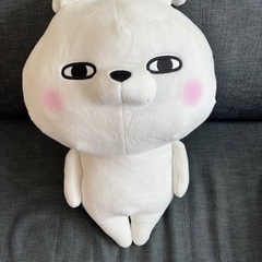 ヨッシースタンプ うさぎ100%超ビッグぬいぐるみ