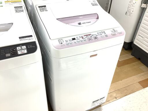6ヶ月保証付き！SHARP 縦型洗濯乾燥機【トレファク岸和田】