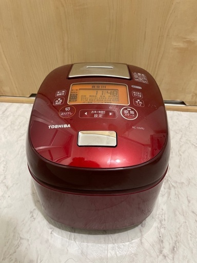 TOSHIBA 炊飯器　真空IH RC-10VRJ