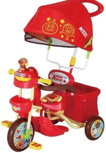 ☆最終値下げ☆三輪車 それいけ! アンパンマンデラックスII レッド 215