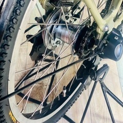 D34D電動自転車M35M/長生き8アンペア/保証/新品タイヤ/ヤマハの画像