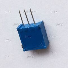 可変抵抗器 多回転半固定ボリューム  青色 半固定抵抗器 トリマポテンショメータ 101 102 103 104の画像