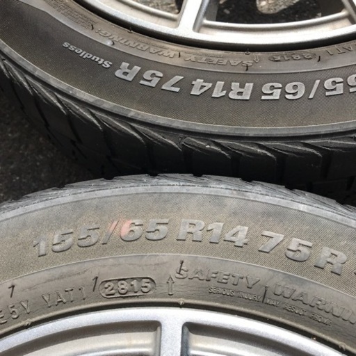 軽自動車用　アルミホイール　4本セット