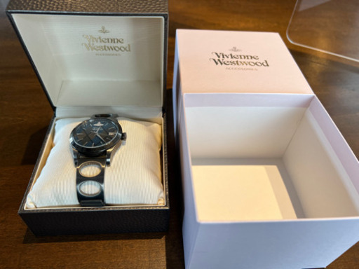 元値5万3900円【Vivienne Westwood】ARGYLE時計グレー✖️ブルー