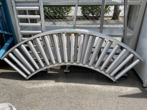 オークラ　ローラーコンベヤ　カーブ　幅450 中古