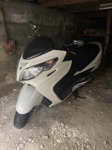 スズキ　スカイウェーブ　ビックスクーター　バイク　自賠責保険付き