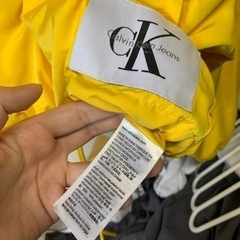 Ck コウモリの袖の薄い短いコート160-165cmの画像