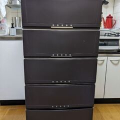 【取引中】プラ製ルームケース/タンス（5段）
